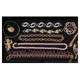 Sarah Coventry, Avon, Claudette Jewelry Collection