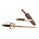 Vintage Toledo Sword and Pakistani Switch Blade