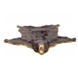 Prize Winning Black Bear Mounted Rug