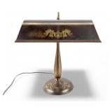 20th C Bronze Adjustable Desk Lamp