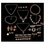 Collection of Rhinestone Jewelry