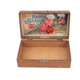 D.M. Ferry & Co. Choice Flower Seeds Display Box