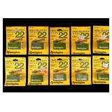 10 Boxes Remington .22 Long Rifle HV Cartridges