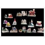 Vintage Putz Christmas Houses