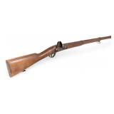 19th C Flint Lock Muzzle Load Rifle