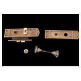 Antique Victorian Bronze Door Hardware