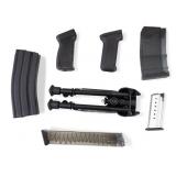 Firearm Accessories, Bipod, Magazines, Etc