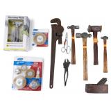 NIB Wire Brushes, Antique Hammers, and More