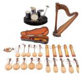 Miniature Musical Instruments and Ornaments