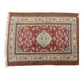 Antique Turkish Herkee Signed Rug