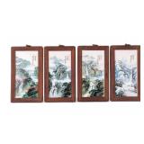 Chinese Hand-Painted Wall Plaques