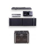 Peavey Amp, Sony CD Changer, StudioMaster Mixer