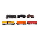 Lionel O-Gauge Locomotive, Tender & Freight Cars