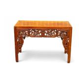 Highly Carved Chinese Altar Table