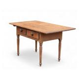 Early PA 2 Drawer Farm Table