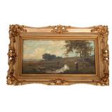 Henry Martin (UK 19th C) Oil Painting