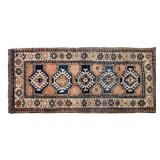 Antique Kazak Rug / Runner ~3.75