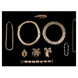 Gold Tone Costume and Designer Jewelry