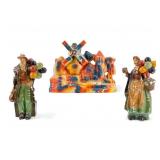 Vintage Chalkware Figures