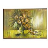 MCM Oil on Canvas, Signed, ~5