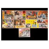 Nine Movie Posters/Lobby Cards 1950-70s