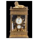 French Falling Ball Ferris Wheel Clock