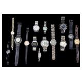 Fourteen Various Wristwatches