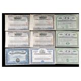 York and Other Railroad Stock Certificates