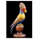 Cast Iron Parrot Doorstop