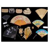 Vintage Beaded Purses, Fans, Compact, More