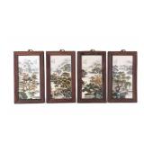 Chinese Hand-Painted Wall Plaques