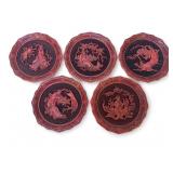 "Five Perceptions of Weo Cho" Relief Wall Plaques