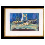 Signed Moderinist Watercolor