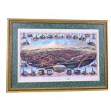 York Pa Map, Facsimile of a 1879 Map