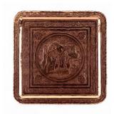 Embossed Copper Wall Tray ~2