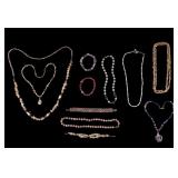 Jade, Quartz, and Stone Necklaces