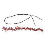 Leather Native Concho Style Necklace