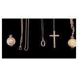 Victorian GF Pocket Watches and Necklaces
