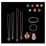 Chinese Pendants, Bracelets, and Rings