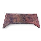 18/19th C Cast Iron Lady Liberty Fire Back