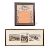 European Rubbing & Shayer Carriage Prints