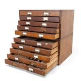 Another Pair of Map Cabinets / Spool Cabinets