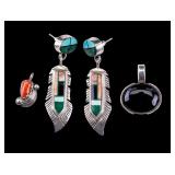Frank Yazzie and Other Native American 925 Jewelry