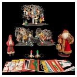 Vintage Christmas Cards and Decorations