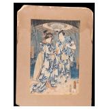 Utagawa Kunisada (1786ï¿½1865) Woodblock Print