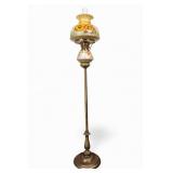 Hand Painted Gone With the Wind Floor Lamp