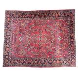 Hand Knotted Persian Area Rug ~6.5