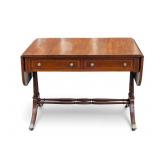 Regency Drop Leaf 2 Drawer Hall Table
