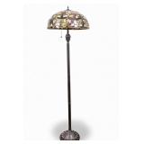 Leaded Glass Floor Lamp