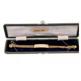 18k Gold Bracelet with Diamonds